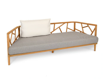 AURA - Teak garden sofa by Fischer Möbel - view 3